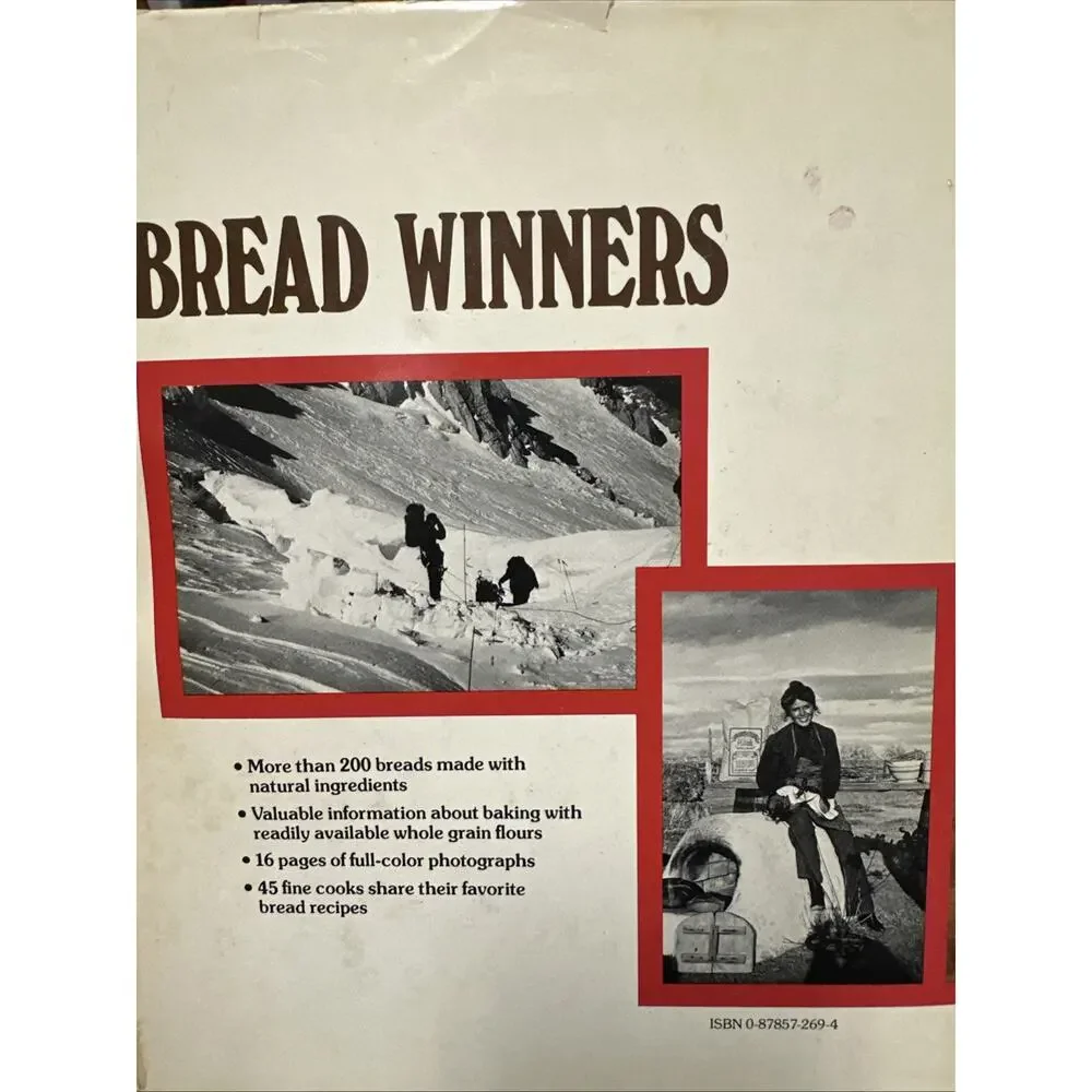 Bread Winners: More Than 200 Superior Bread‎ Recipes, Mel London Hardcover 1979